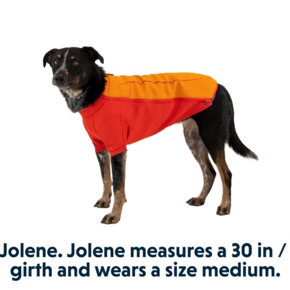 NWT Large Campfire Orange Undercoat Dog Water Jacket - Picture 8 of 8